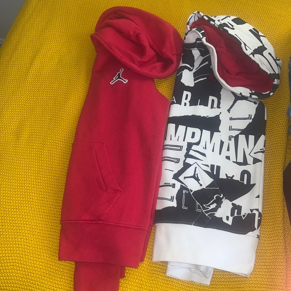 Bundle deal 2 boys size M 10/12 gently used hoodies
